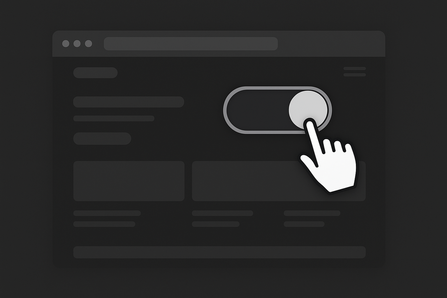 Перемикання між світлою і темною темою сайту