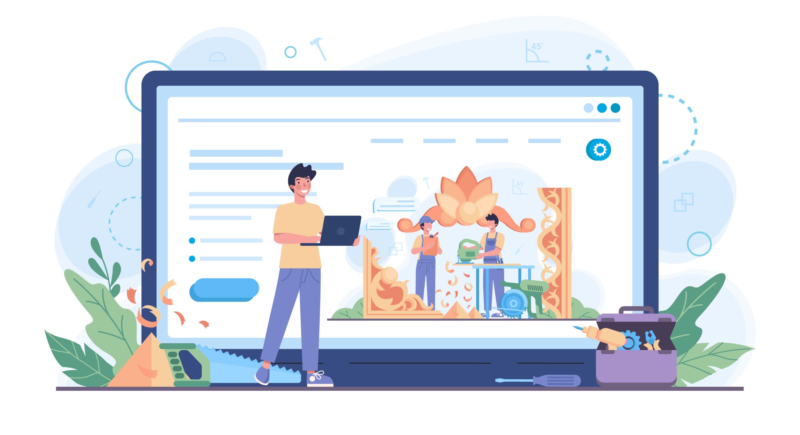 Реакція сайту на дії користувача за допомогою мікроанімацій